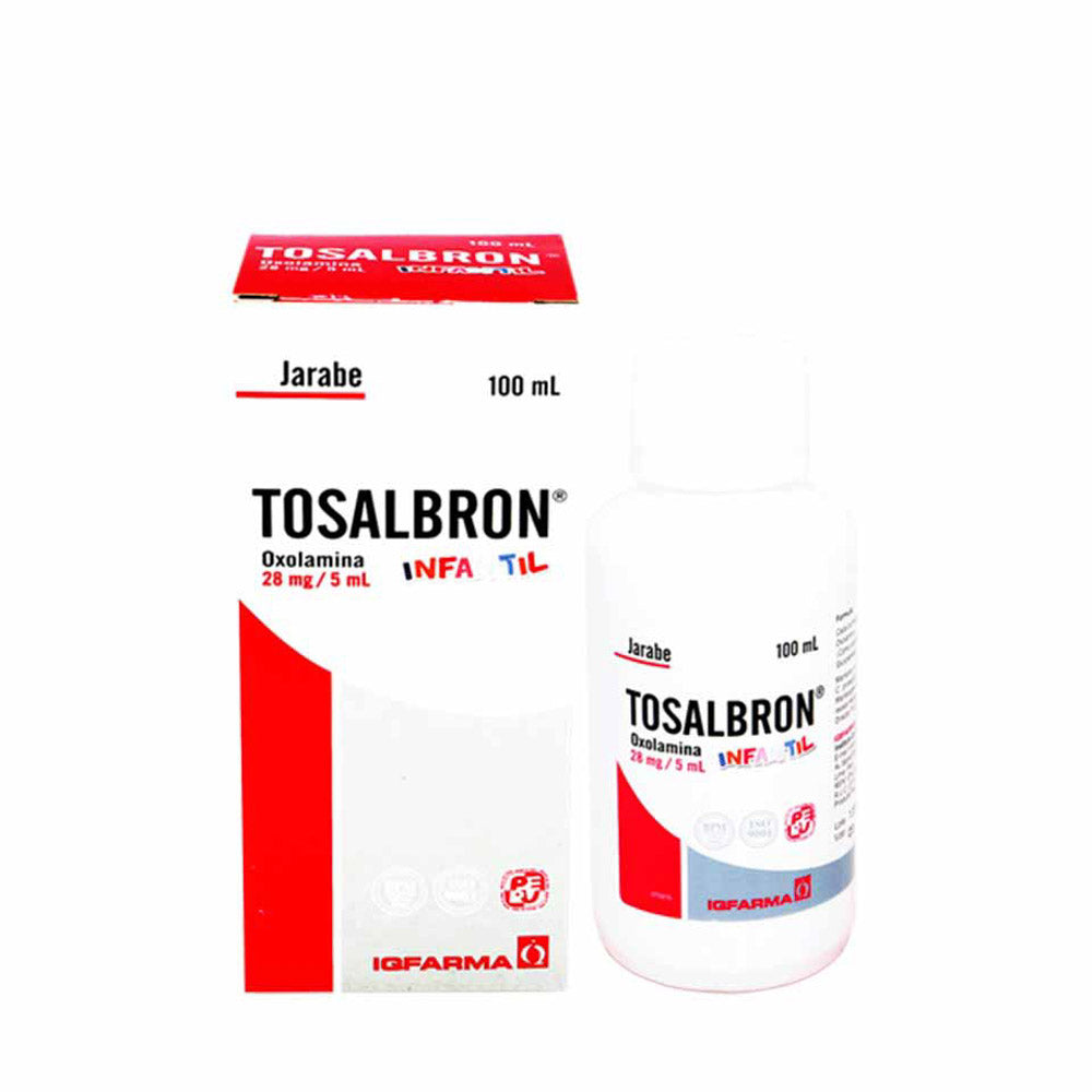 TOSALBRON INFANTIL (OXOLAMINA 28MG/5ML) - FRASCO X 100ML