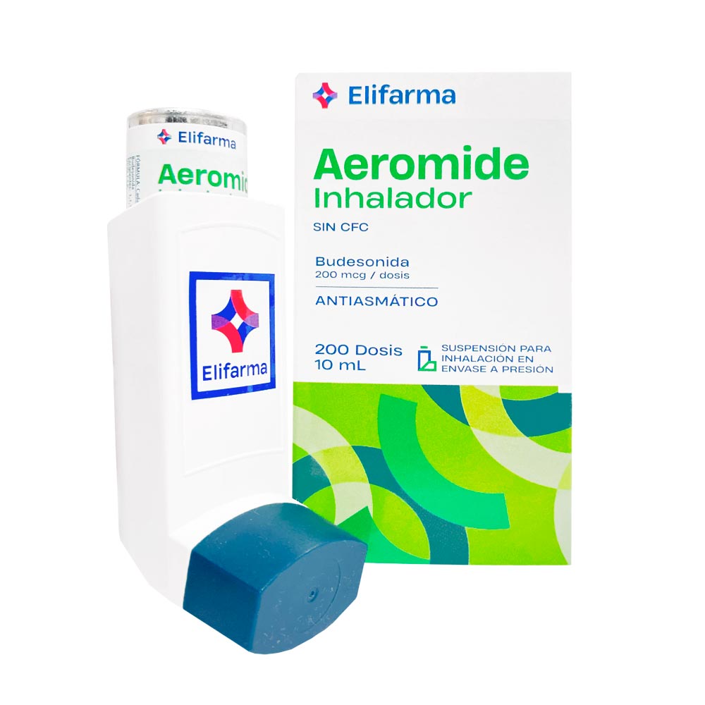 AEROMIDE 200MCG INHALADOR - FRASCO X 200DSS