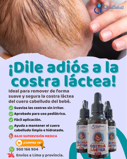 SOLUCION PARA COSTRA LACTEA FRASCO X 30ML