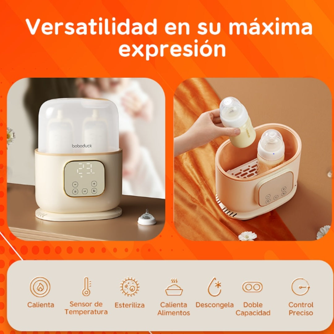 ESTERILIZADOR + CALENTADOR DUAL STATION
