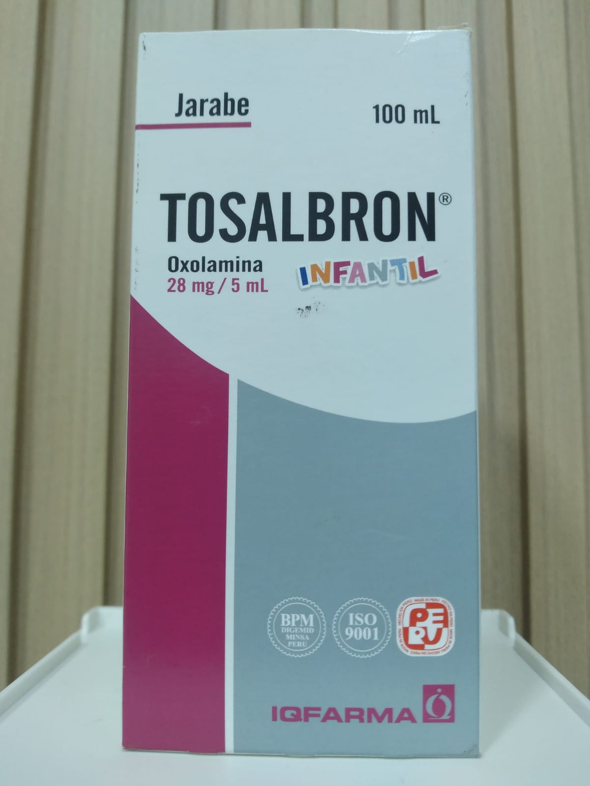 TOSALBRON INFANTIL (OXOLAMINA 28MG/5ML) - FRASCO X 100ML