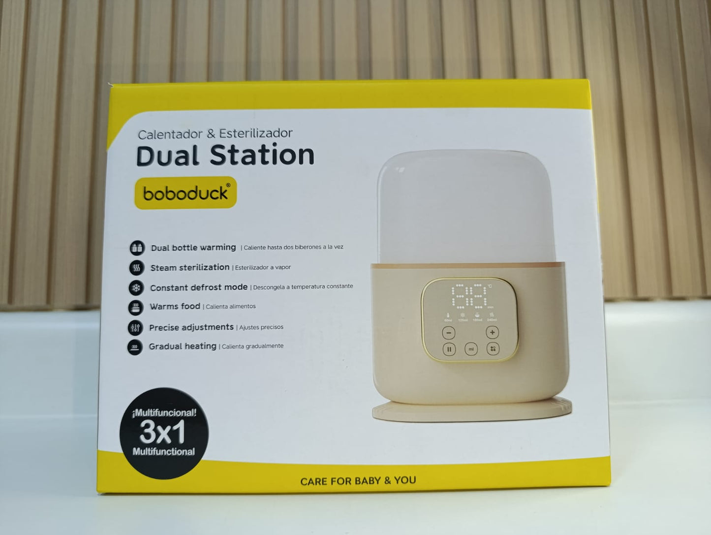 ESTERILIZADOR + CALENTADOR DUAL STATION
