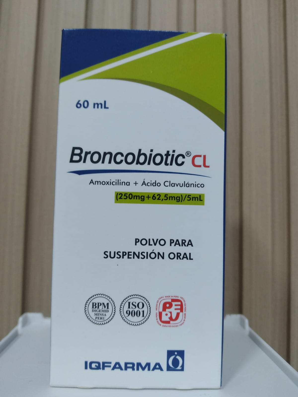 BRONCOBIOTIC CL 250MG POLVO PARA SUSP. FRASCO X 60ML