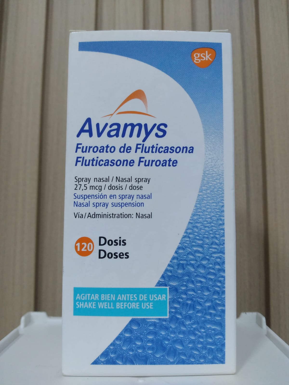 AVAMYS 27.5MCG SUSP. SPRAY NASAL FRASCO X 120DSS