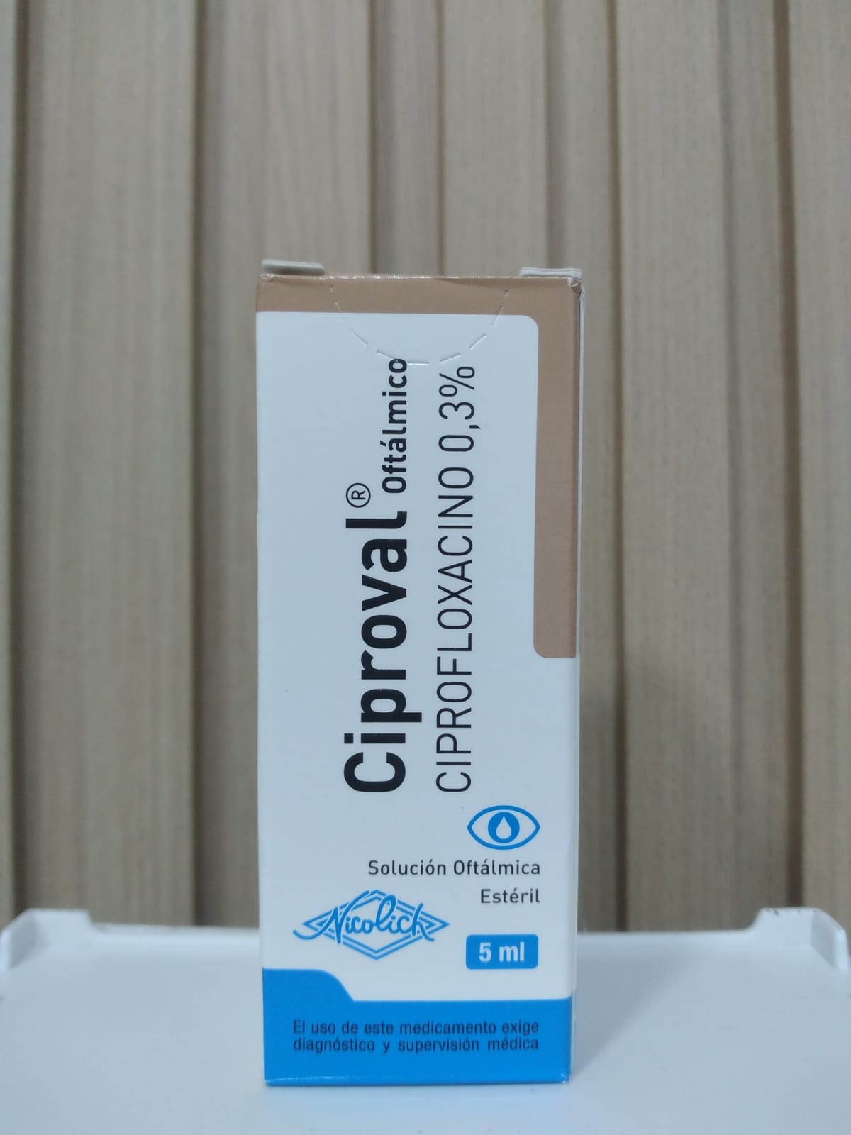 CIPROVAL 0.3% SOL. OFTALMICA - FRASCO X 5ML