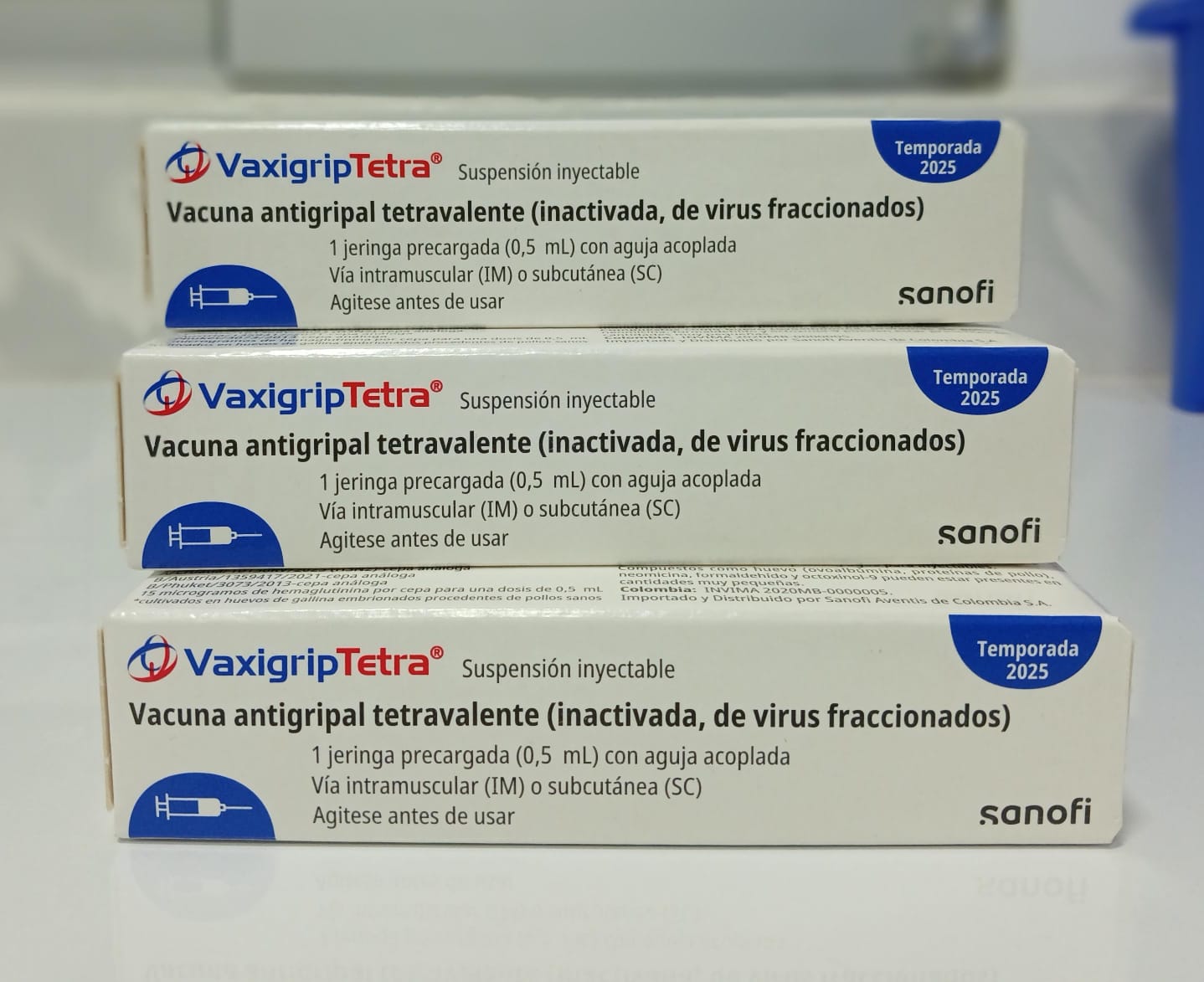 VACUNA PARA INFLUENZA 4 CEPAS - VAXIGRIP TETRA