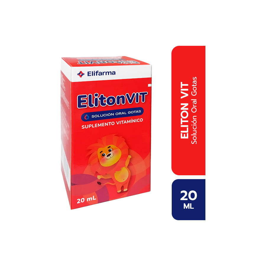 ELITON VIT GOTAS - FRASCO X 20ML