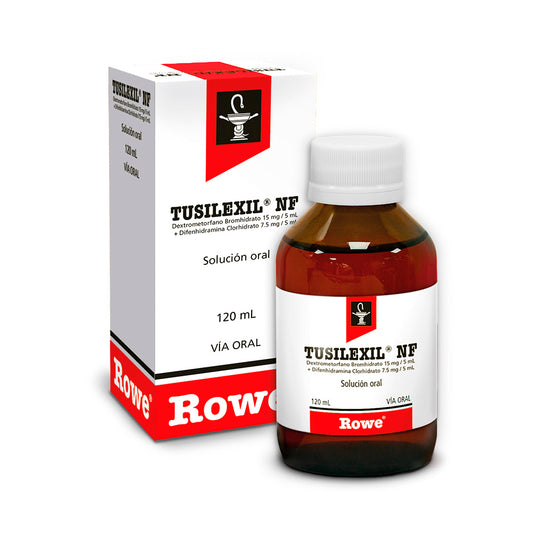TUSILEXIL NF 15MG/5ML + 7.5MG/5ML SOL. ORAL - FRASCO X 120ML