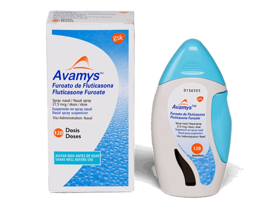 AVAMYS 27.5MCG SUSP. SPRAY NASAL FRASCO X 120DSS