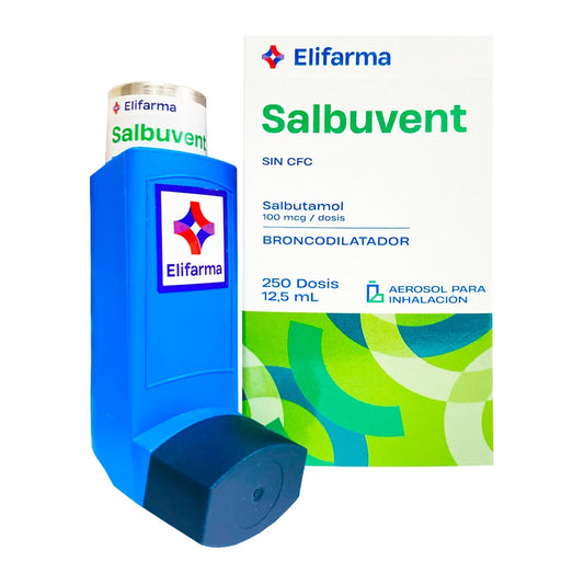 SALBUVENT 100MCG INHALADOR - FRASCO X 250DSS
