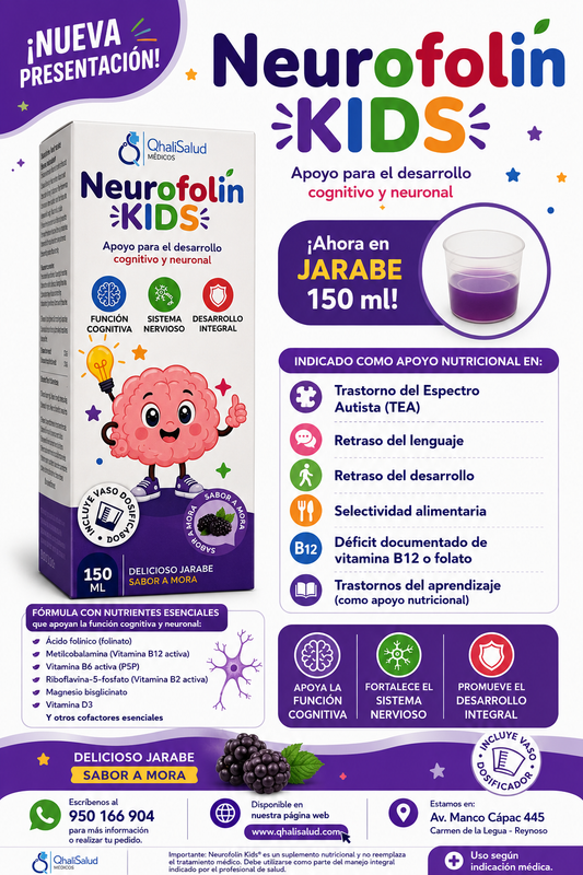 NEUROFOLIN KIDS - JARABE X 150ML