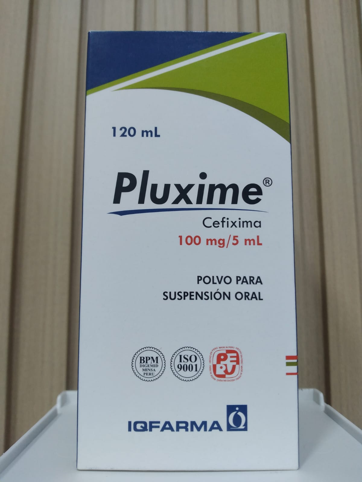 PLUXIME 100MG/5ML POLVO PARA SUSP. ORAL - FRASCO X 120ML