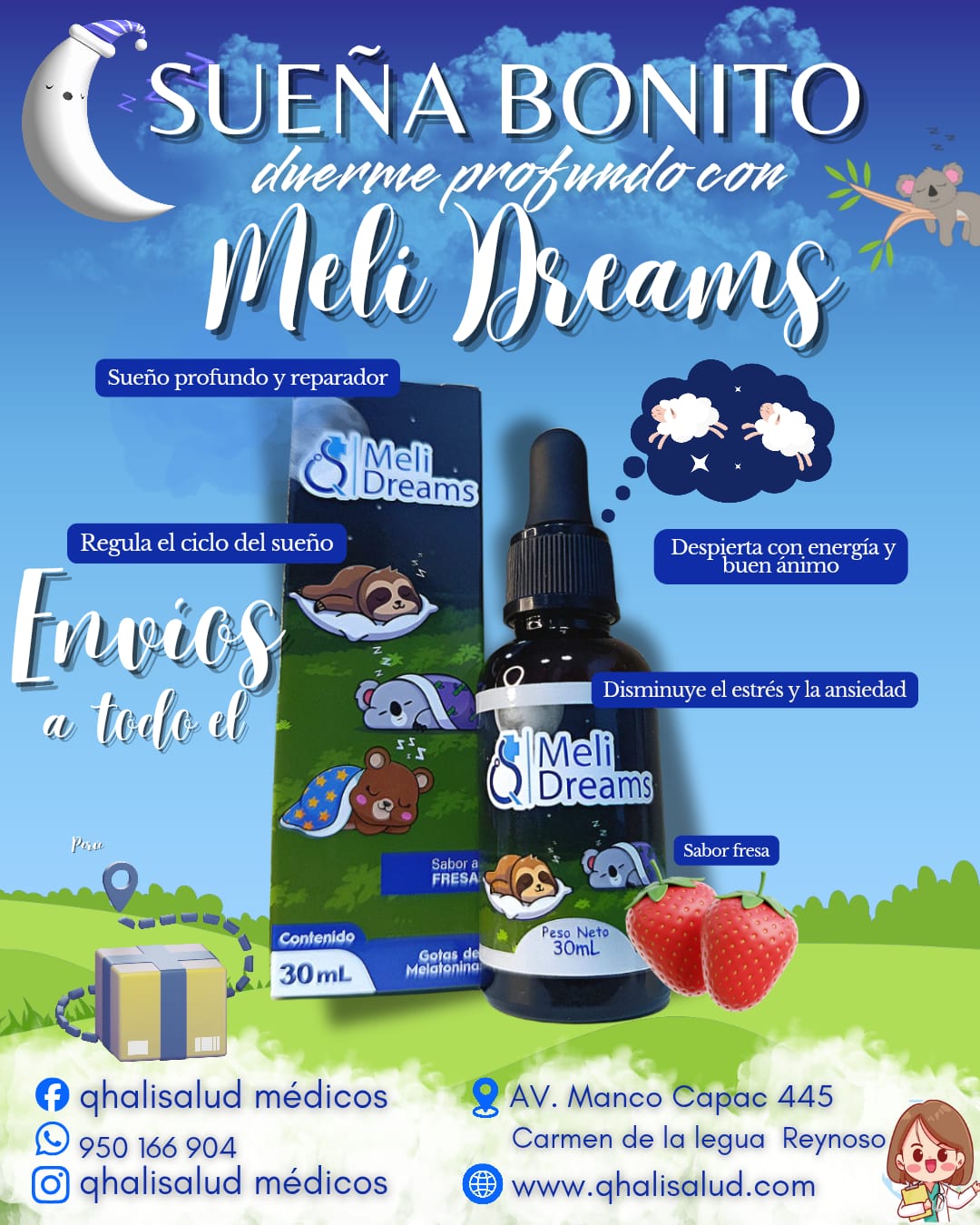 MELIDREAMS GOTAS DE MELATONINA 4MG FRASCO X30ML