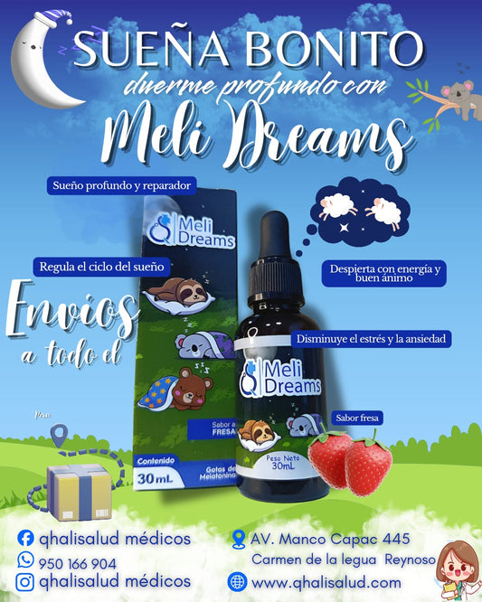 MELIDREAMS GOTAS DE MELATONINA 4MG FRASCO X30ML