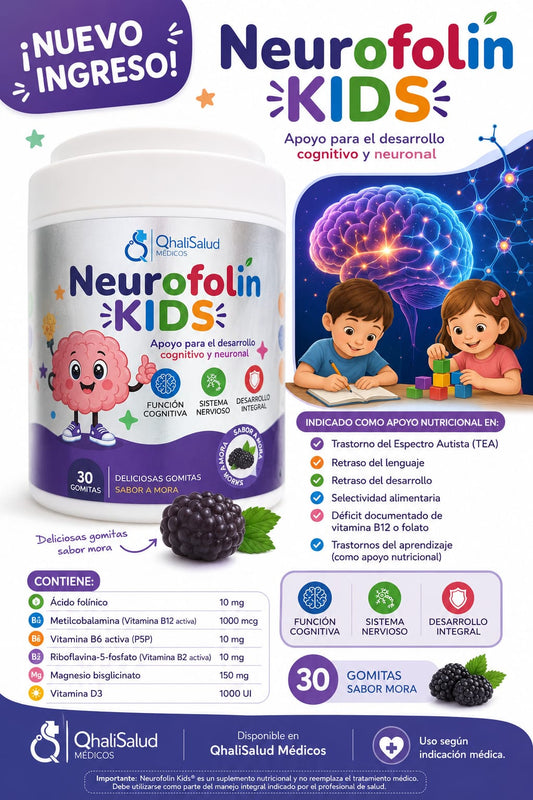 NEUROFOLIN GOMITAS X 30 UNIDADES