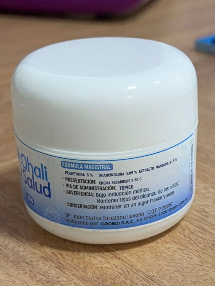 CREMA PARA ESCABIOSIS POTE X 50GR