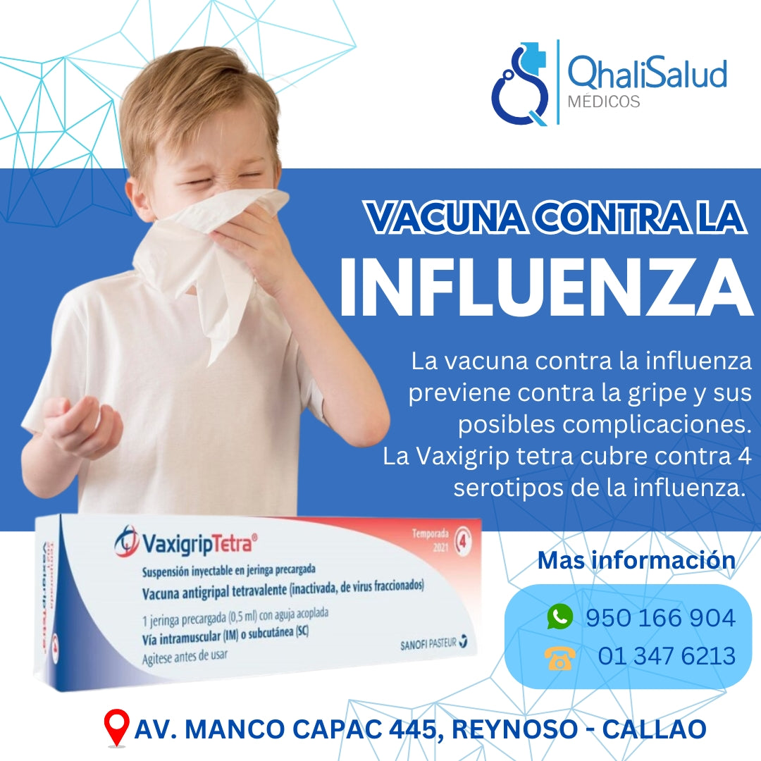 VACUNA PARA INFLUENZA 4 CEPAS - VAXIGRIP TETRA