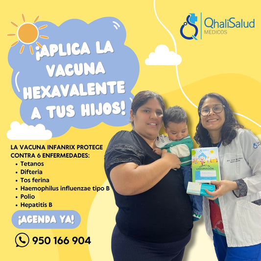 VACUNA HEXAVALENTE - INFANRIX HEXA