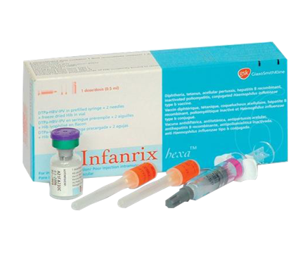 VACUNA HEXAVALENTE - INFANRIX HEXA